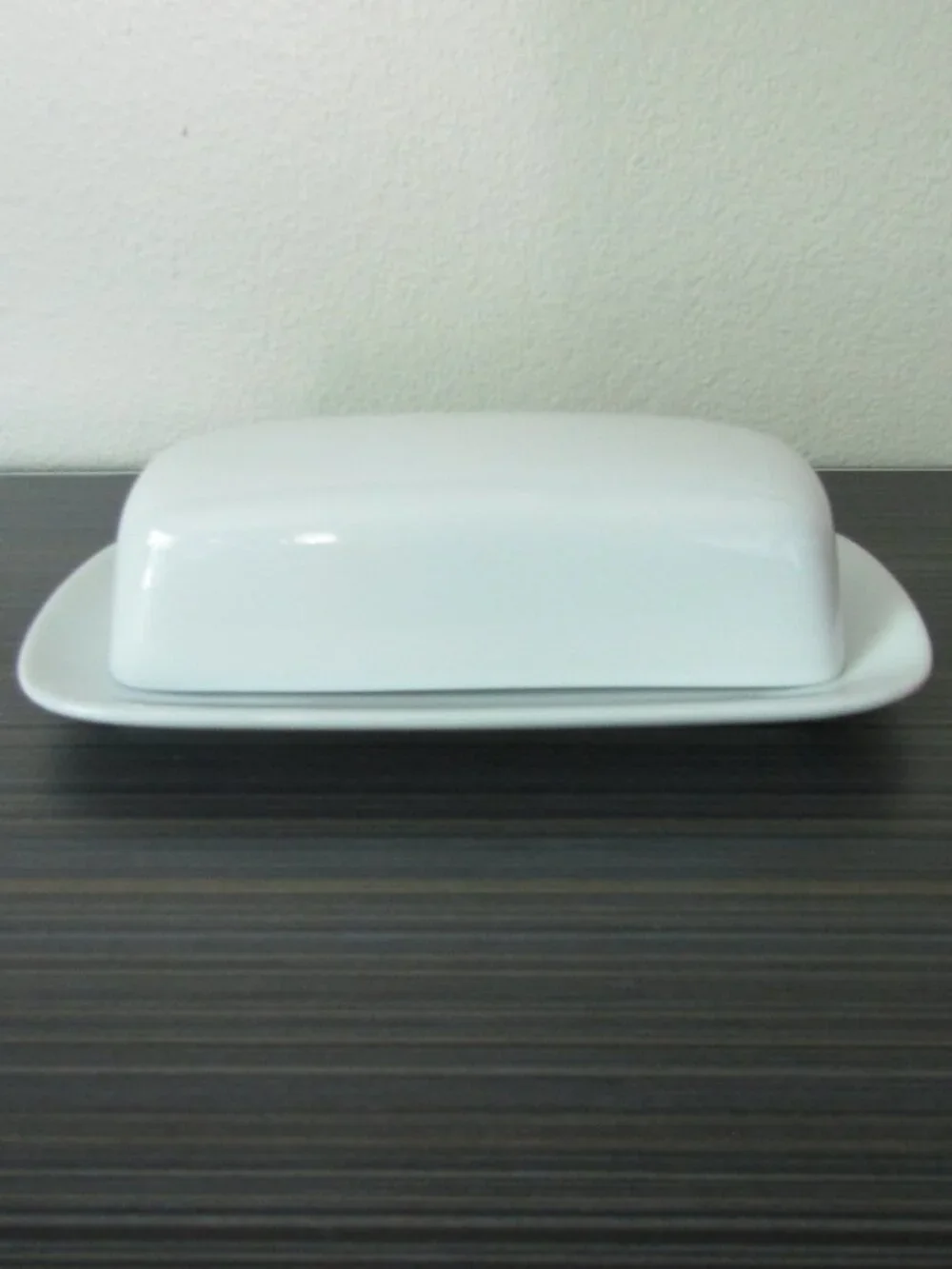 William Sonoma White Butter Dish